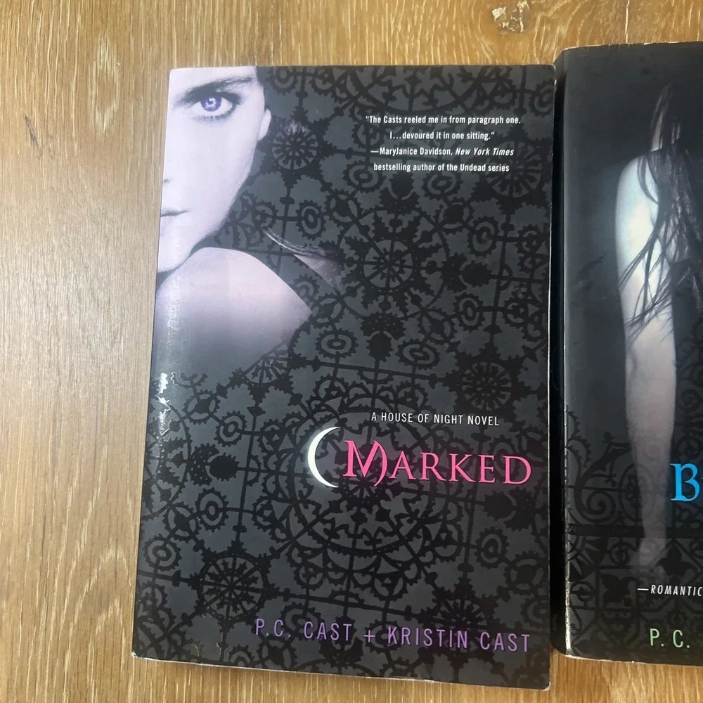 House Of Night Book‎ Series By Kristin Cast Books 1-3 Marked Betrayed Chosen